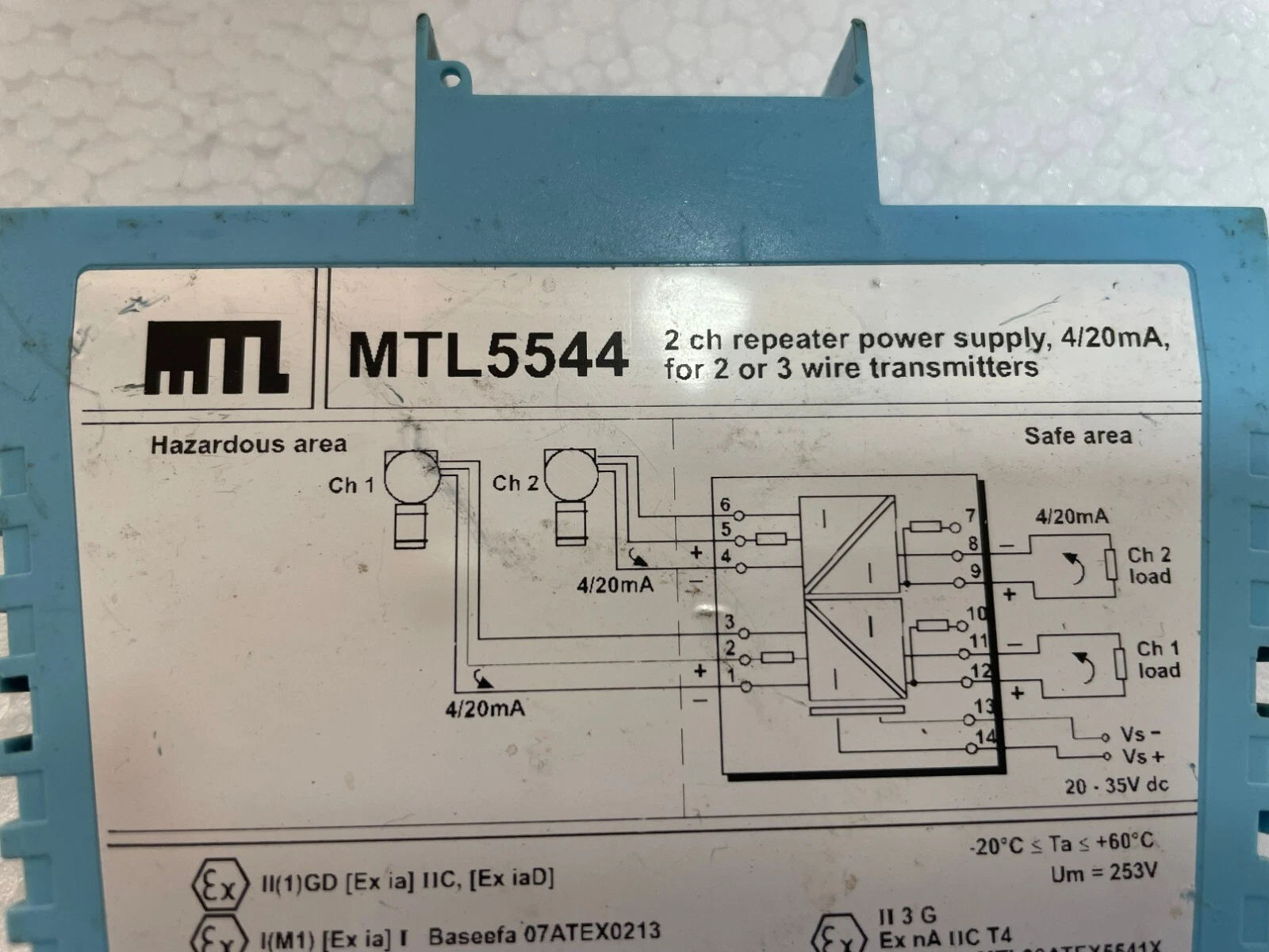 admin/uploads/uploads/MTL 5544  MTL5544 2Ch Repeater Power Supply, 420mA, Lot of 5 Pcs_2.webp